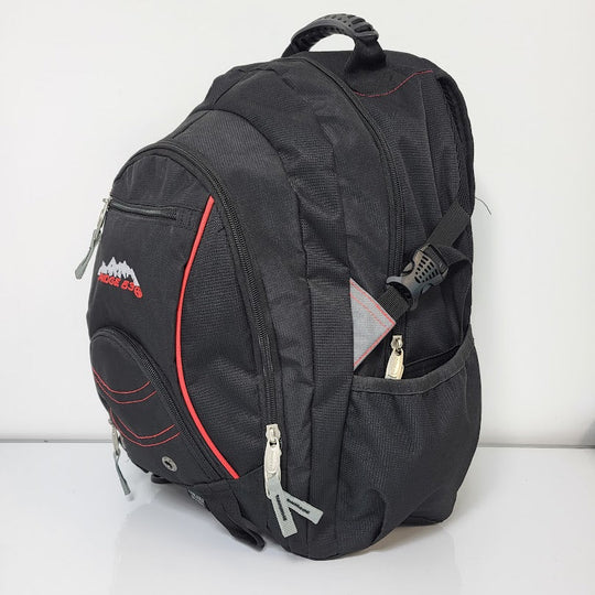 Ridge 53 Bolton Strong Secondary School Bag Black Red - Carews.ie