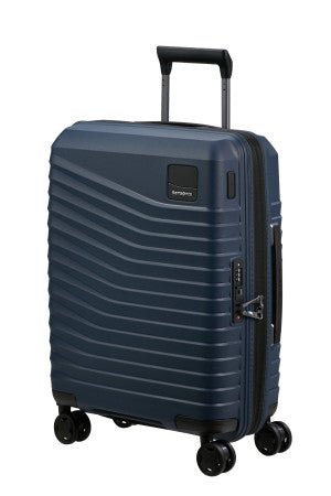 Samsonite Intuo Spinner 55cm Cabin Suitcase Expandable Blue Nights - Carews.ie