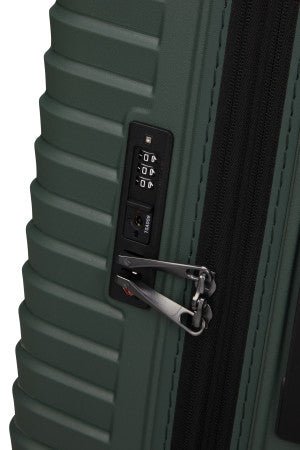 Samsonite Intuo Spinner 55cm Cabin Suitcase Expandable Olive Green - Carews.ie