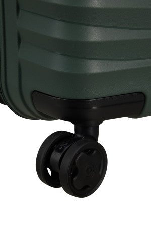 Samsonite Intuo Spinner 55cm Cabin Suitcase Expandable Olive Green - Carews.ie