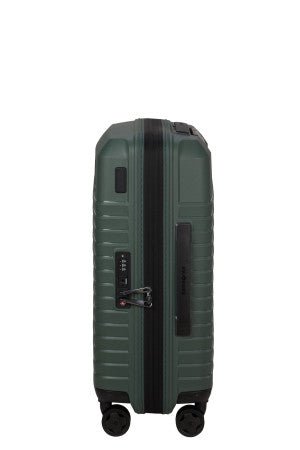 Samsonite Intuo Spinner 55cm Cabin Suitcase Expandable Olive Green - Carews.ie