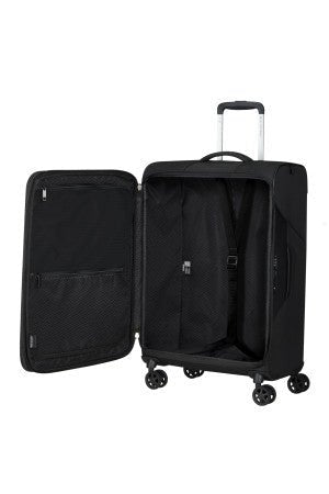 Black lightweight suitcase 2025