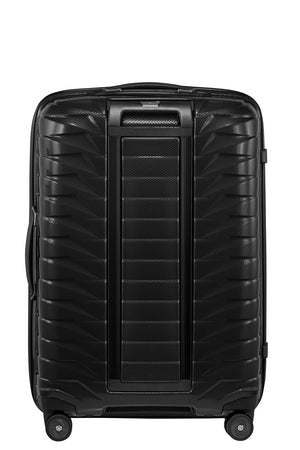 Samsonite Proxis 69cm Spinner Black Medium Lightweight Strong Suitcase