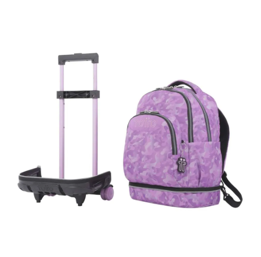 Totto Detachable Wheeled School Backpack 9I8