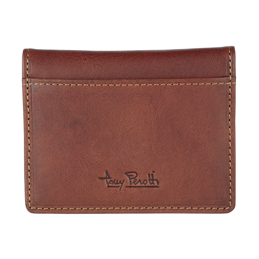 Tony Perotti Italian Leather Credit Card Wallet RFID Protected