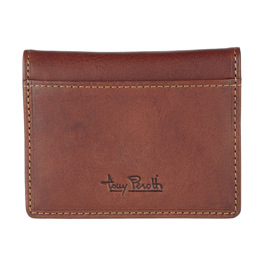 Tony Perotti Italian Leather Credit Card Wallet RFID Protected