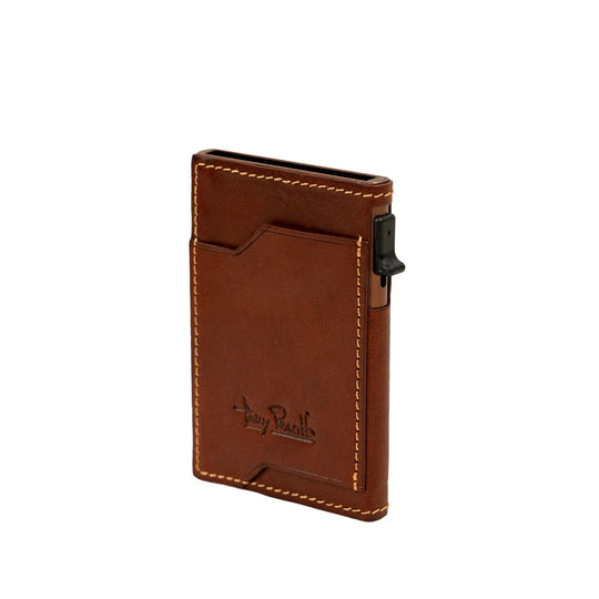Tony Perotti Italian Leather Credit Card Pop-Up Wallet with MagSafe - RFID Protected