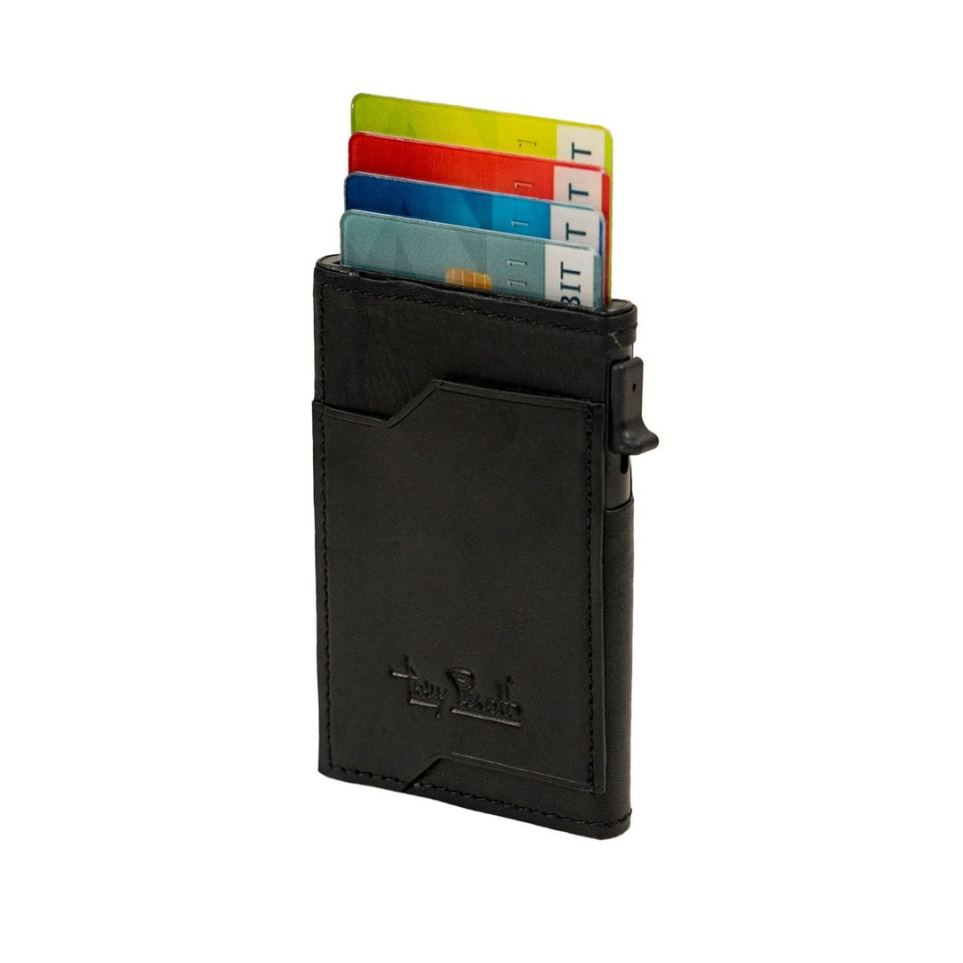 Tony Perotti Italian Leather Credit Card Pop-Up Wallet with MagSafe - RFID Protected